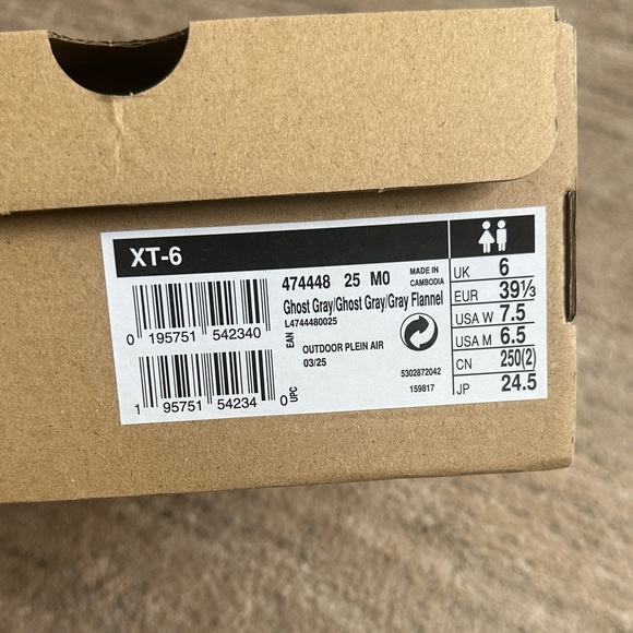 Salomon Gray Sneakers with Multicolor Accents - Picture 3 of 4